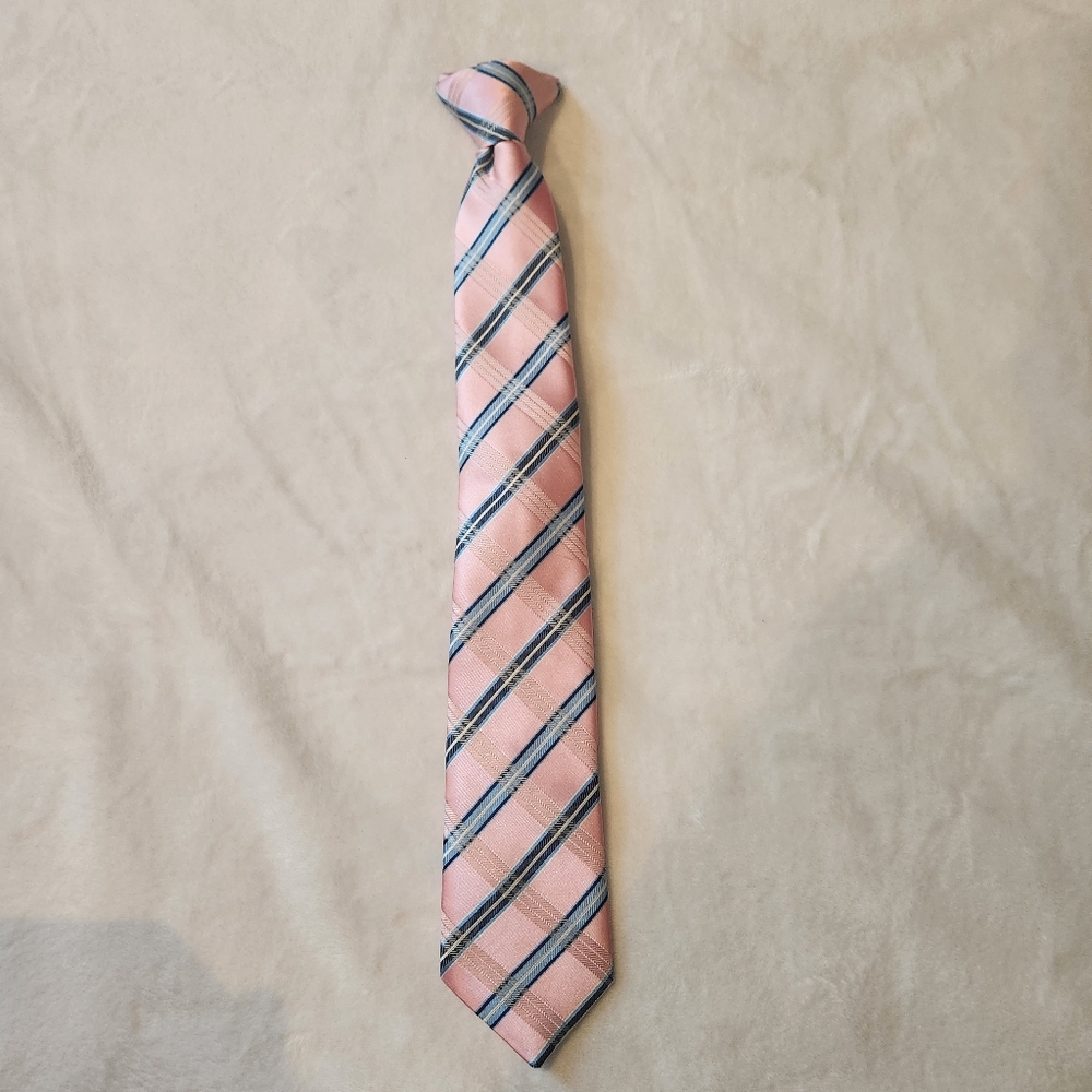 Bergamo New York Size 4-6 Kids Clip On Tie